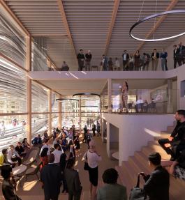 Inside NL Pavilion