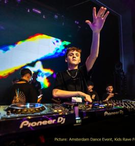 Amsterdam Dance Event, Kids Rave Future Beats copyright Enrique